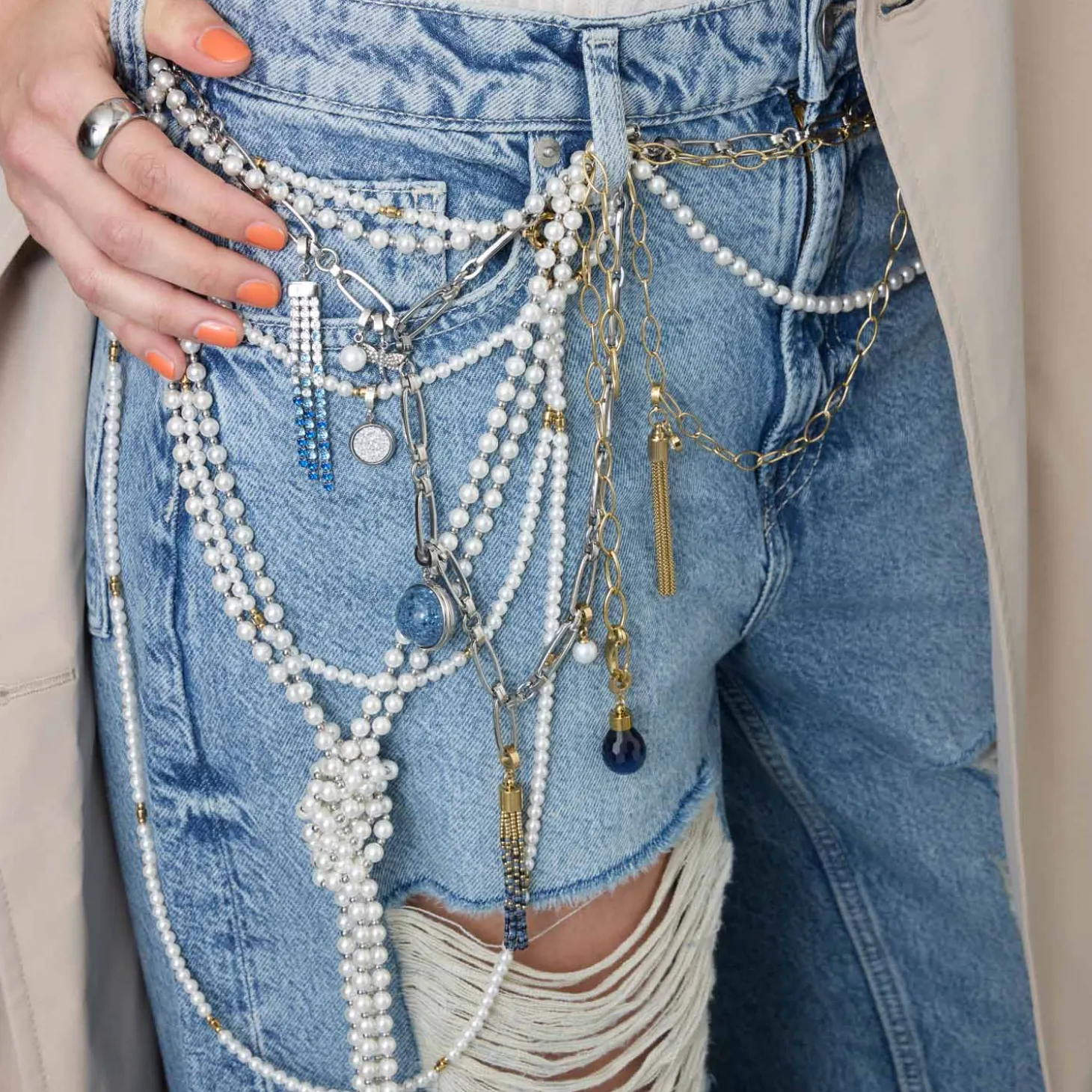 Anhänger BILOU Clip & Mix gold