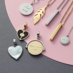 Anhänger CAYA Clip & Mix mit persönlicher Gravur