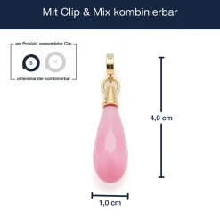 Anhänger FRISCO gold Clip & Mix