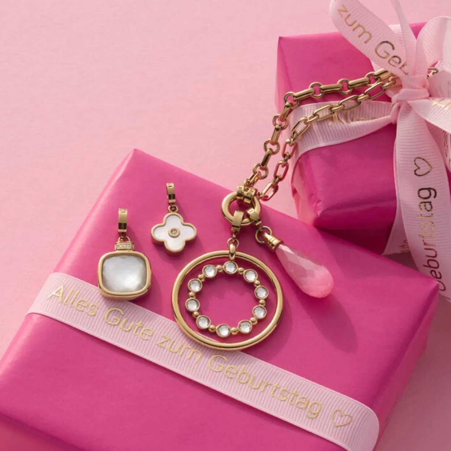 Anhänger FRISCO gold Clip & Mix