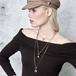 Anhänger JUVINGA WHITE Clip & Mix gold