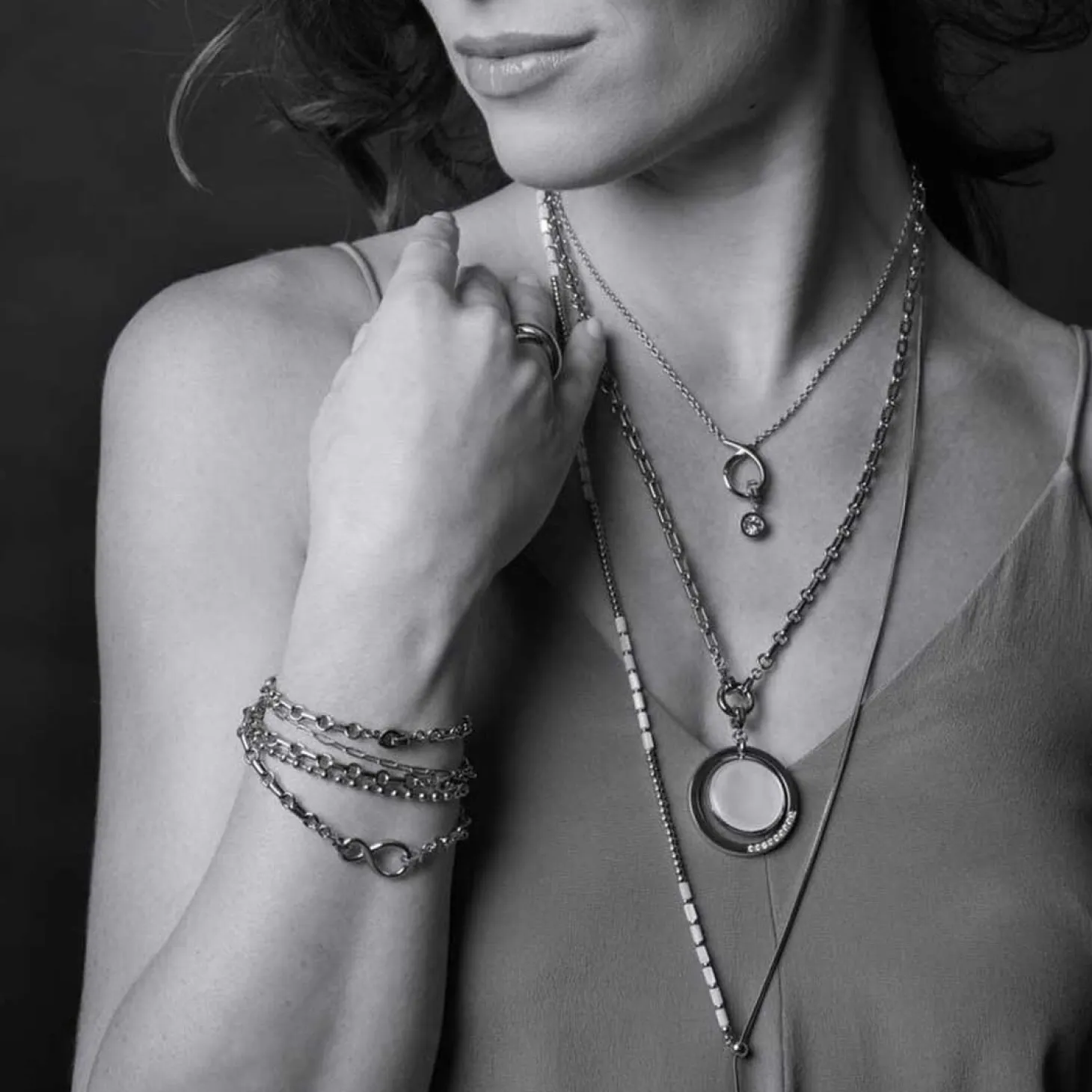 Anhänger LACY gold Clip & Mix