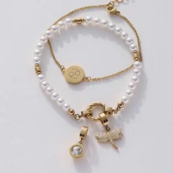 Anhänger LACY gold Clip & Mix