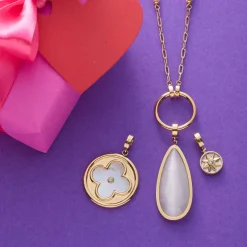 Anhänger LAUREN gold Clip & Mix