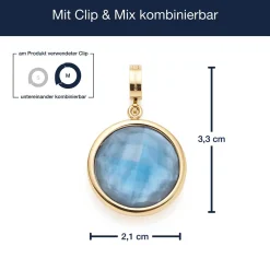Anhänger MINKA gold Clip & Mix