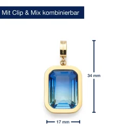 Anhänger PRISKA gold Clip & Mix