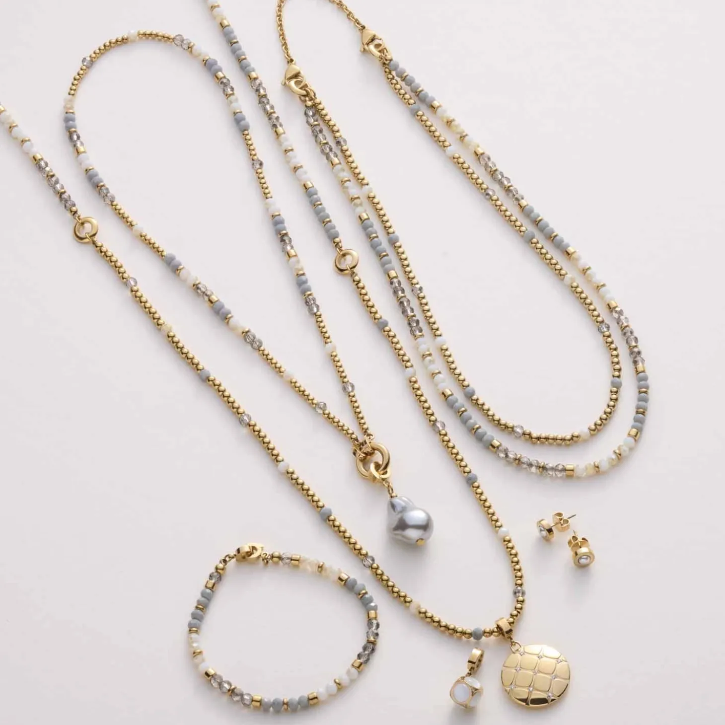 Armband BERNIE Clip & Mix gold