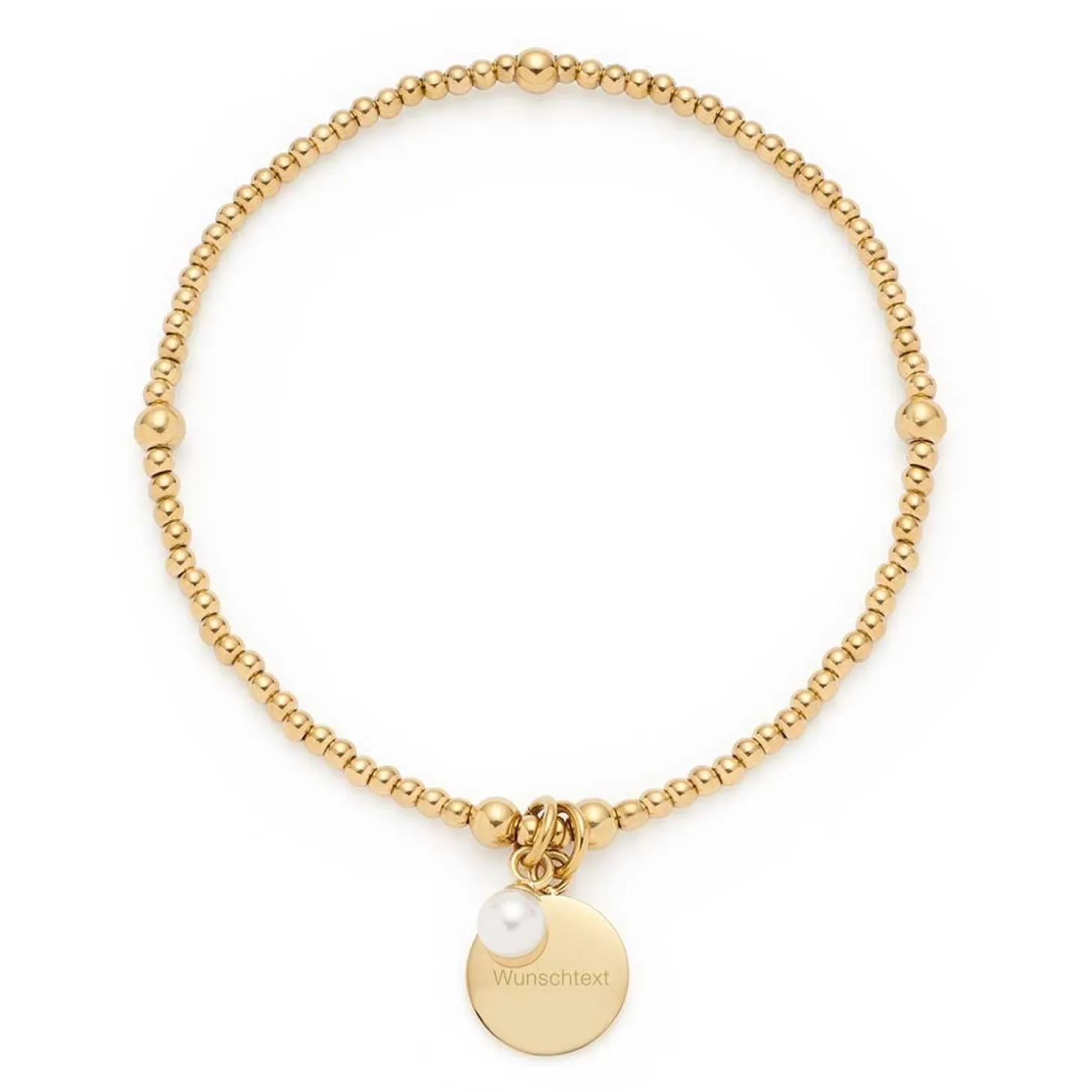 Armband DEBBY gold mit persönlicher Gravur