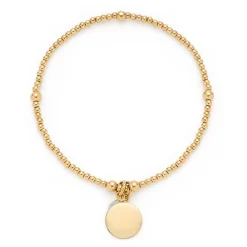 Armband DEBBY gold mit persönlicher Gravur