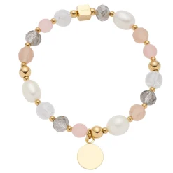 Armband HOPE gold/rose mit persönlicher Gravur