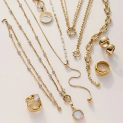 Armband LIZZY gold Clip & Mix