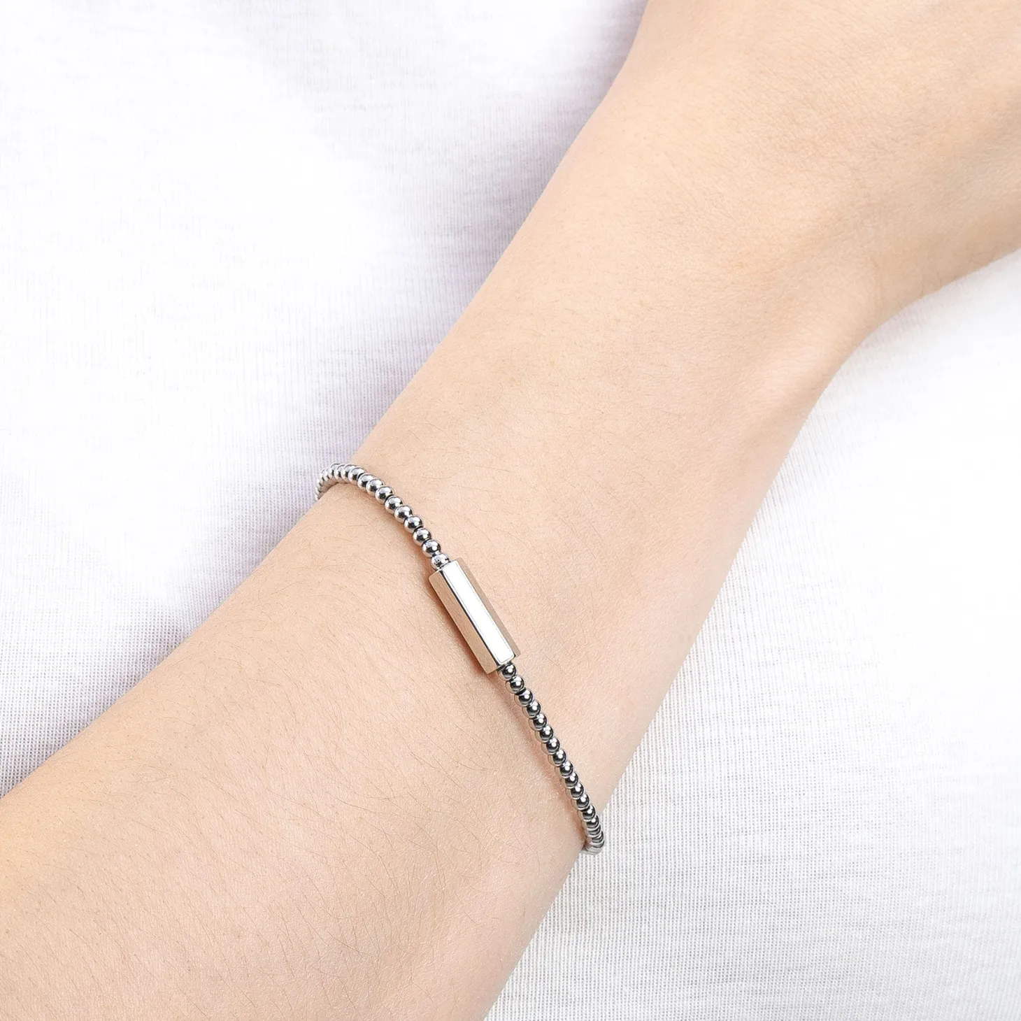 Armband PILEA gold mit persönlicher Gravur