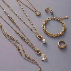 Armband SUZANNE Clip & Mix gold