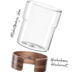 Becher NOVO LEGNO 430 ml 2er Set