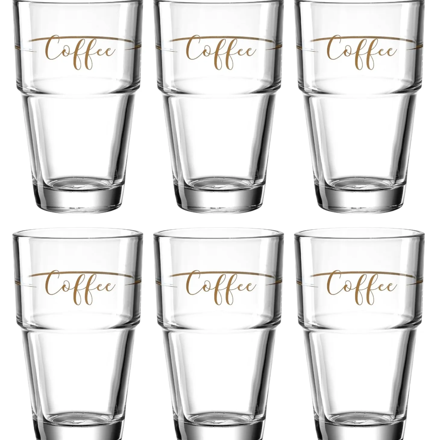 Becher SOLO 410 ml 'Coffee' 6er-Set