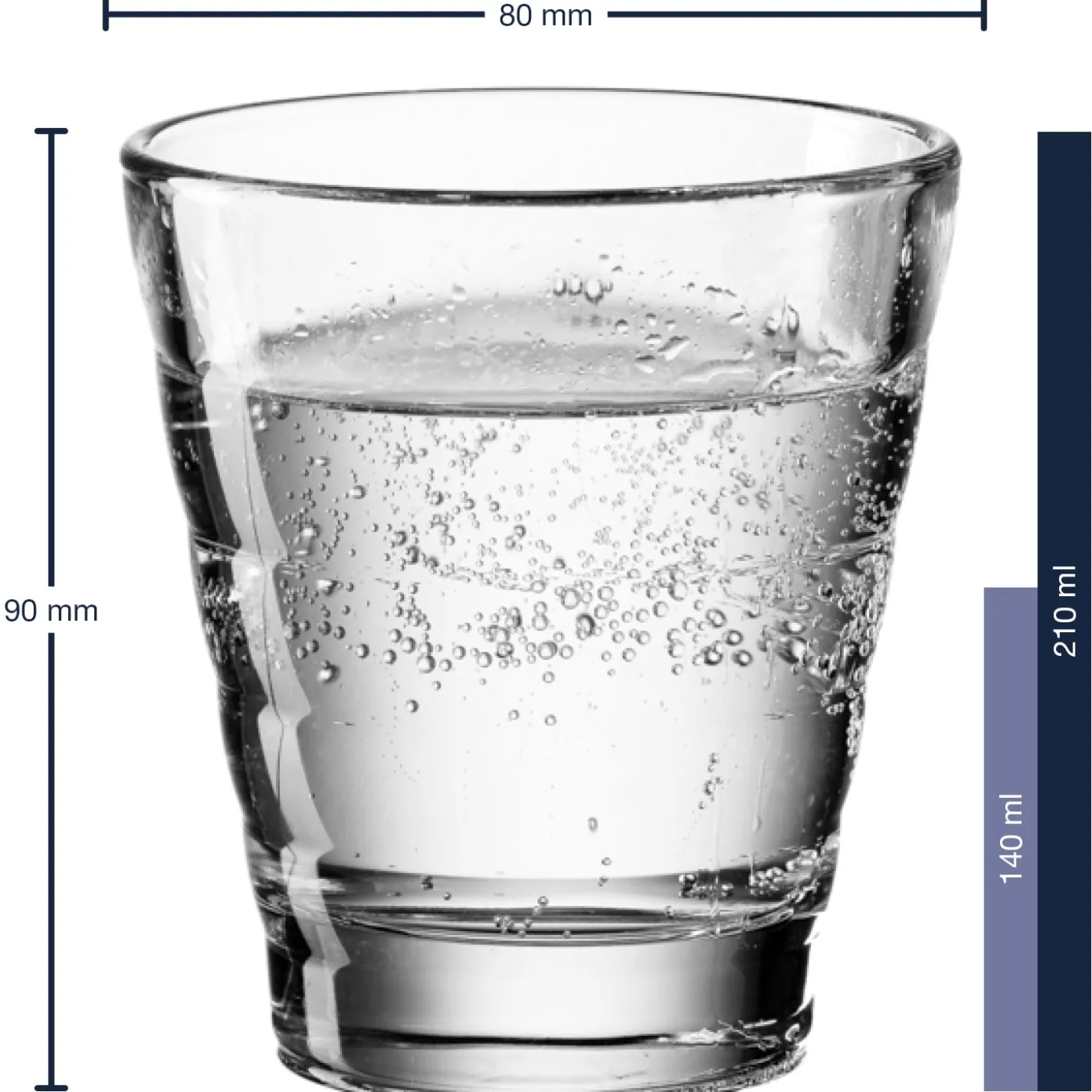 Becherset ONDA 12-teilig