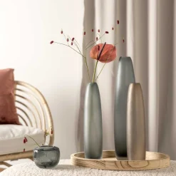 Bodenvase BELLAGIO 34 cm anthrazit