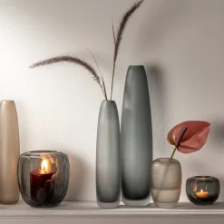 Bodenvase BELLAGIO 45 cm anthrazit