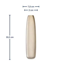 Bodenvase BELLAGIO 34 cm beige