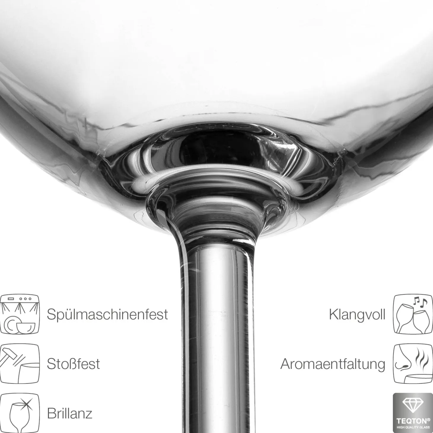 Bordeauxglas DAILY 640 ml 6er-Set