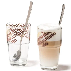 Cafe Latte Set SOLO 410 ml braun 4-teilig