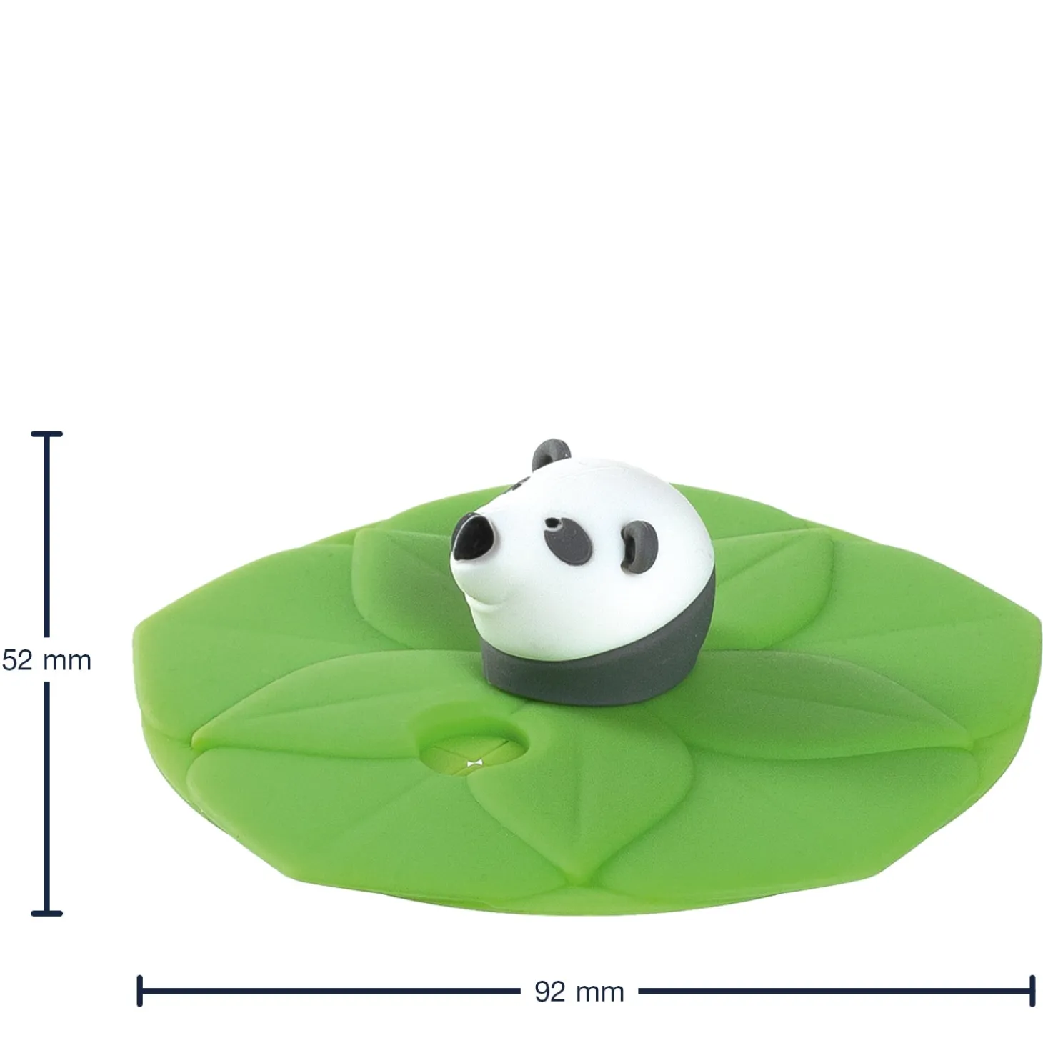 Deckel BAMBINI 9 cm grün Panda