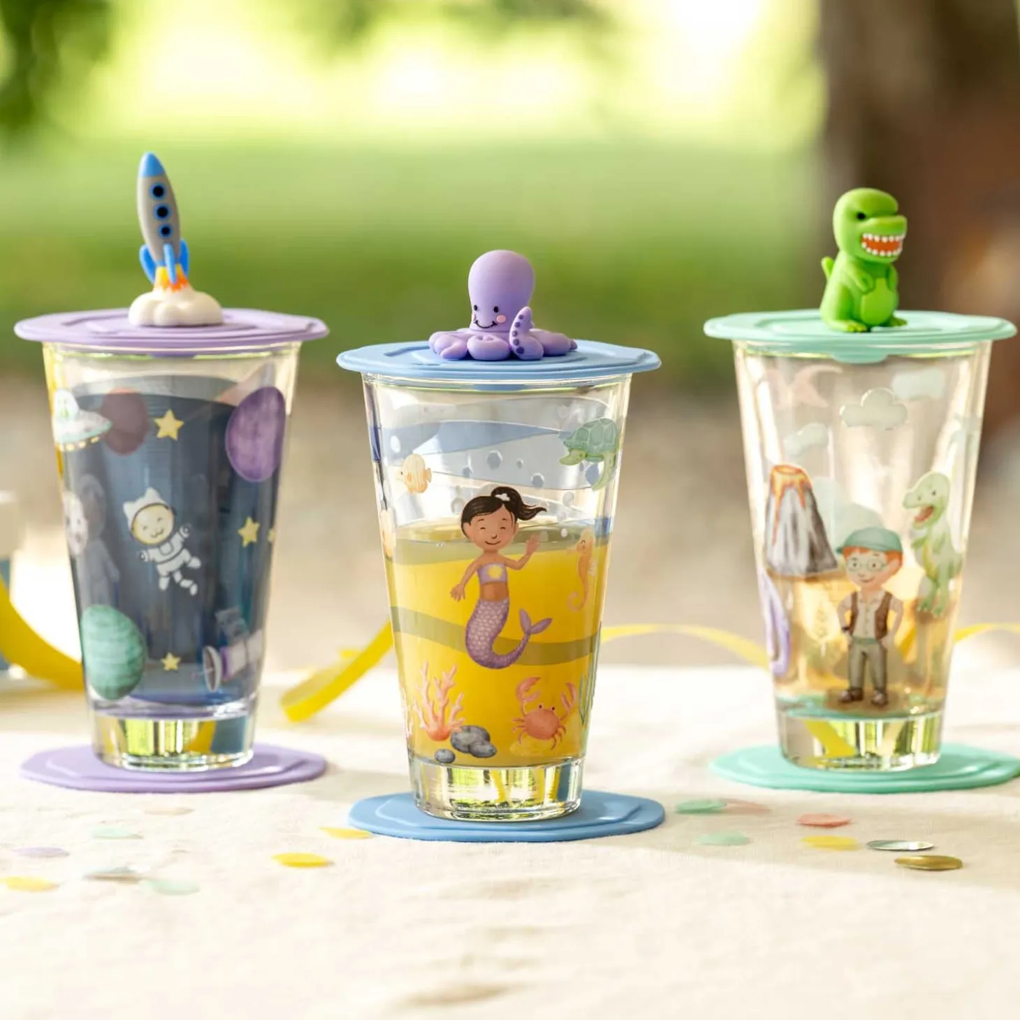 Deckel blau BAMBINI AVVENTURA Krake