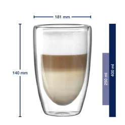 Doppelwandbecher DUO 400 ml 2er-Set