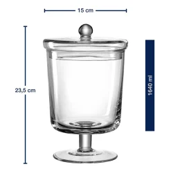 Dose auf Fuß POESIA 24 cm