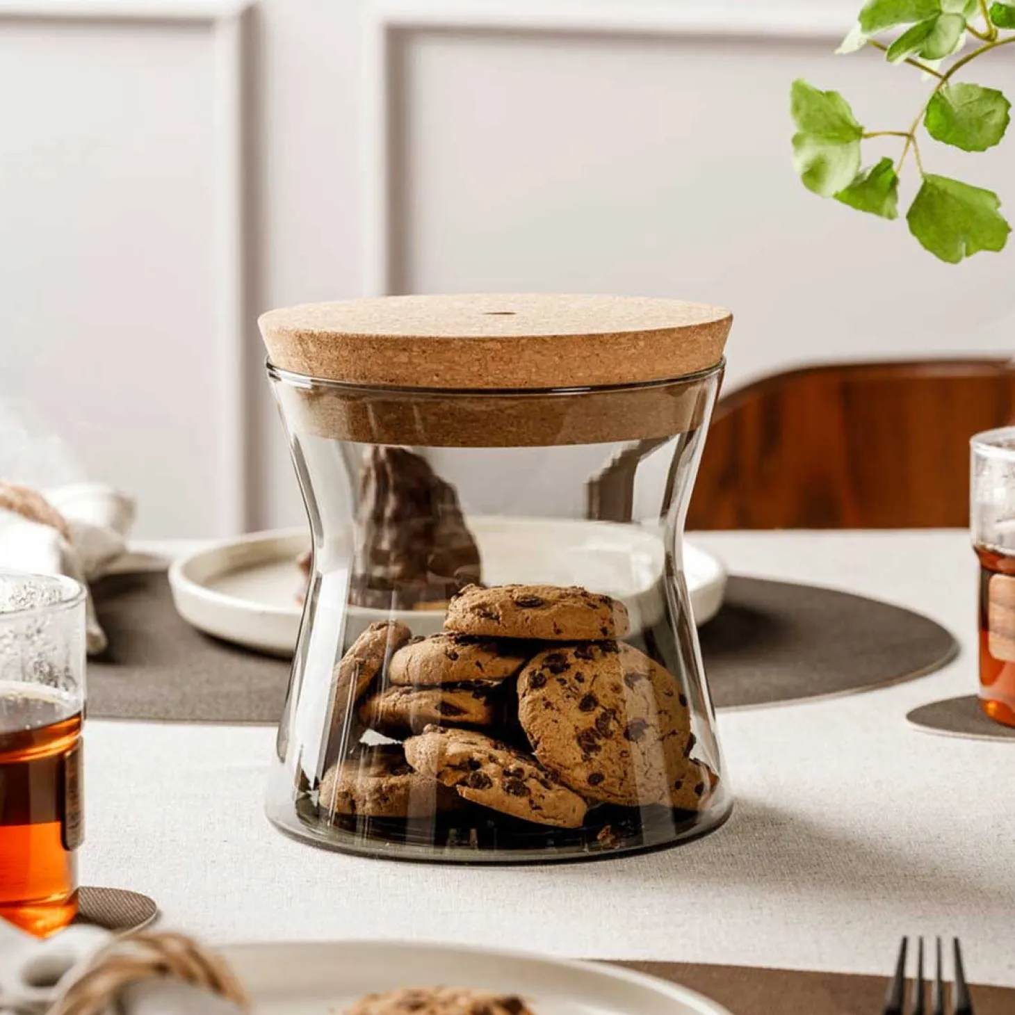 Dose FORMA X 16 cm grau