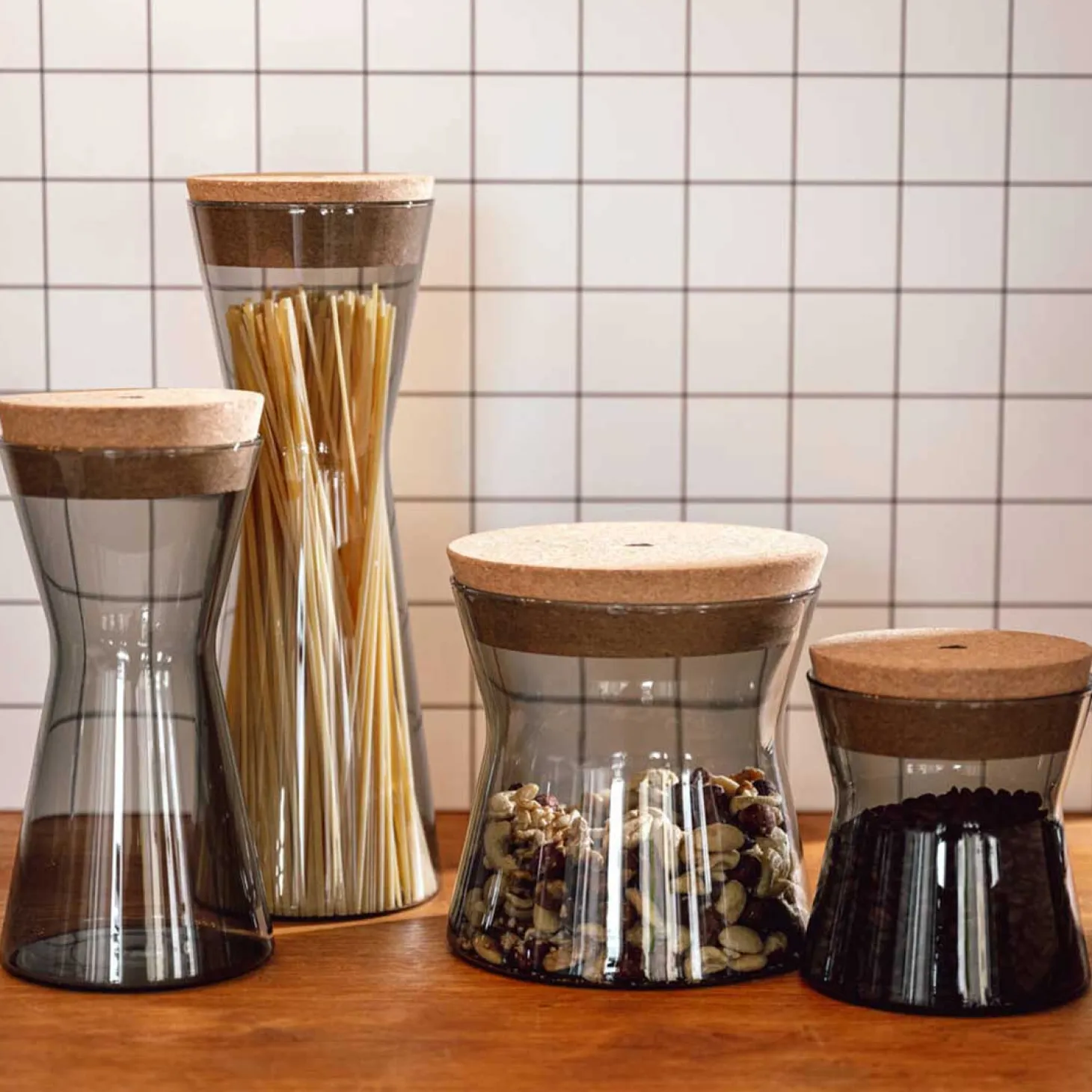 Dose FORMA X 13 cm grau