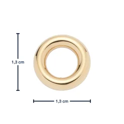 Edelstahlring BRACCHIALE gold Clip & Mix