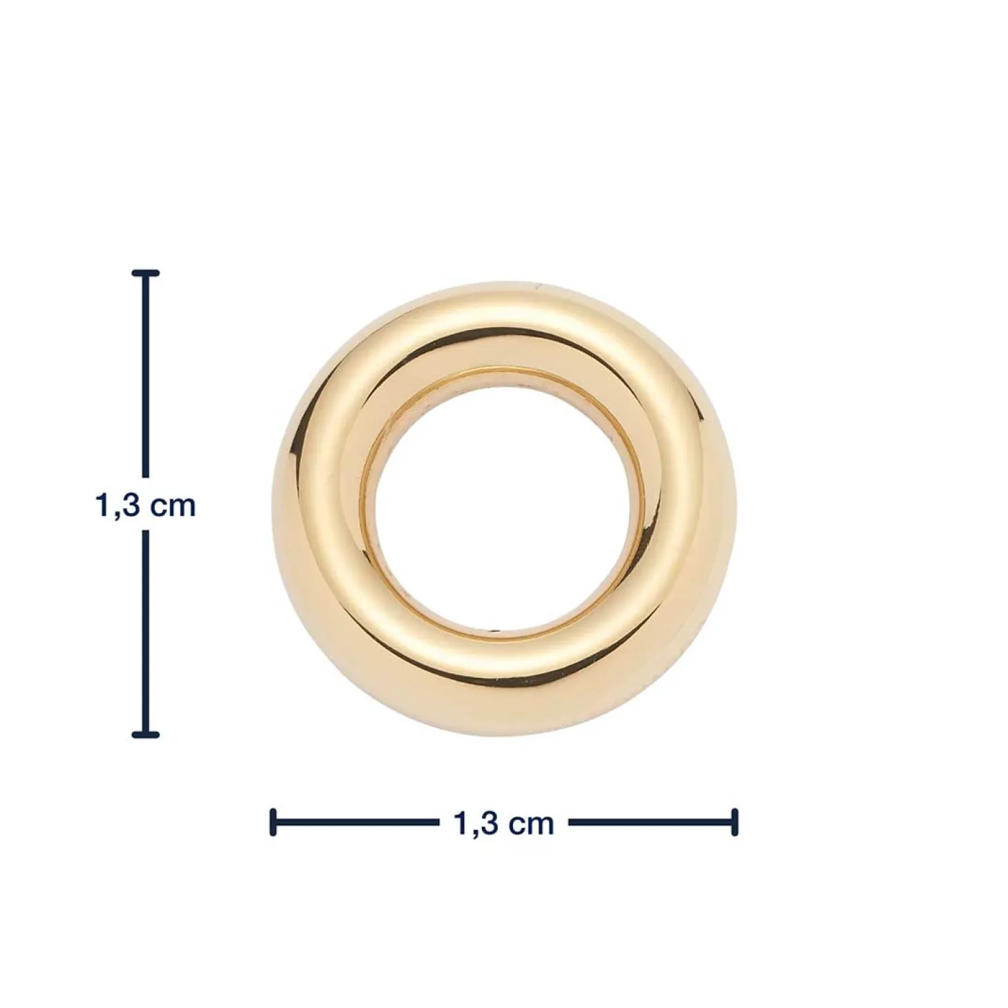 Edelstahlring BRACCHIALE gold Clip & Mix