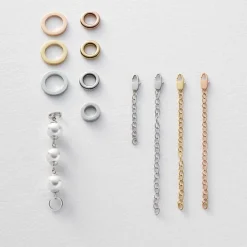 Edelstahlring BRACCHIALE gold Clip & Mix