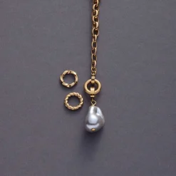 Edelstahlring LOTTI Clip & Mix gold