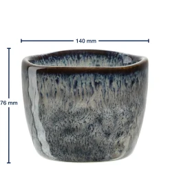 Eierbecher MATERA anthrazit 6er-Set