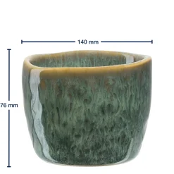 Eierbecher MATERA grün 6er-Set