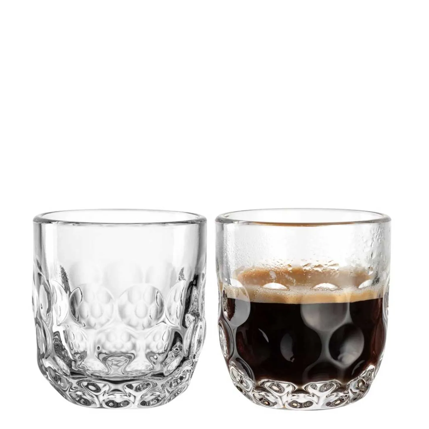 Espressoglas GOCCE 90ml 1. Variante 2er-Set