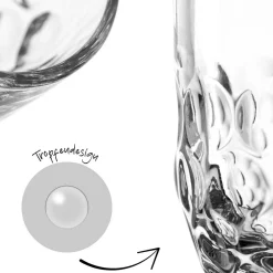 Espressoglas GOCCE 90ml 1. Variante 2er-Set