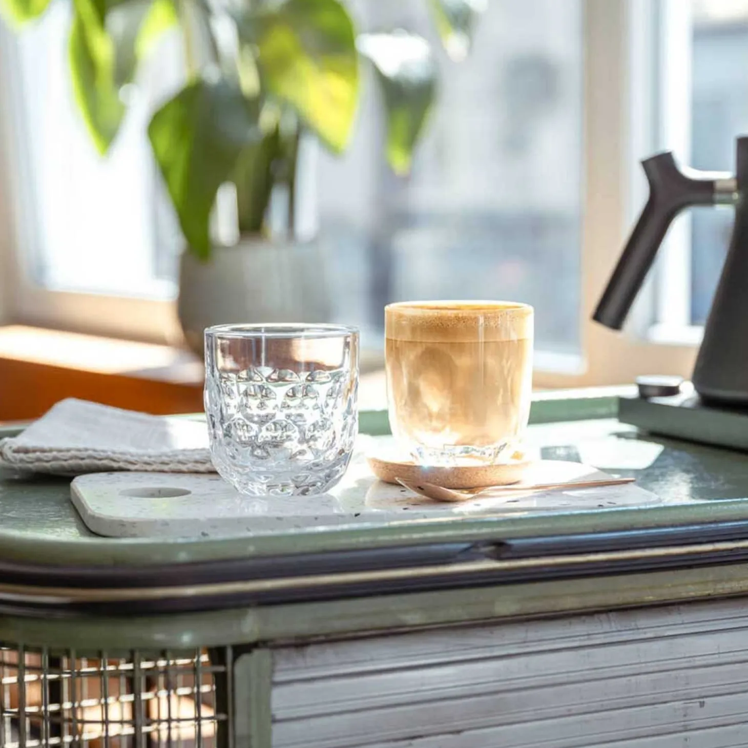 Espressoglas GOCCE 90ml 1. Variante 2er-Set