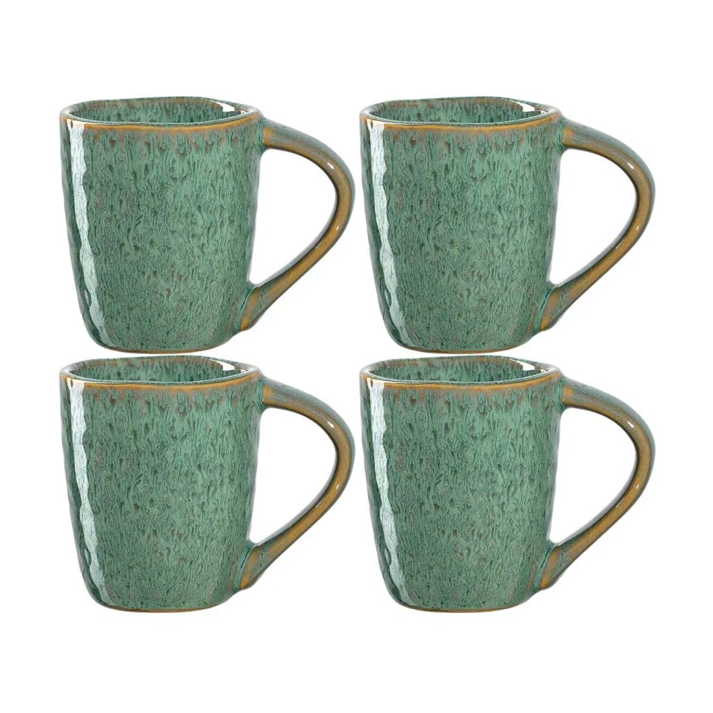 Espressotasse MATERA 90 ml grün 4er-Set