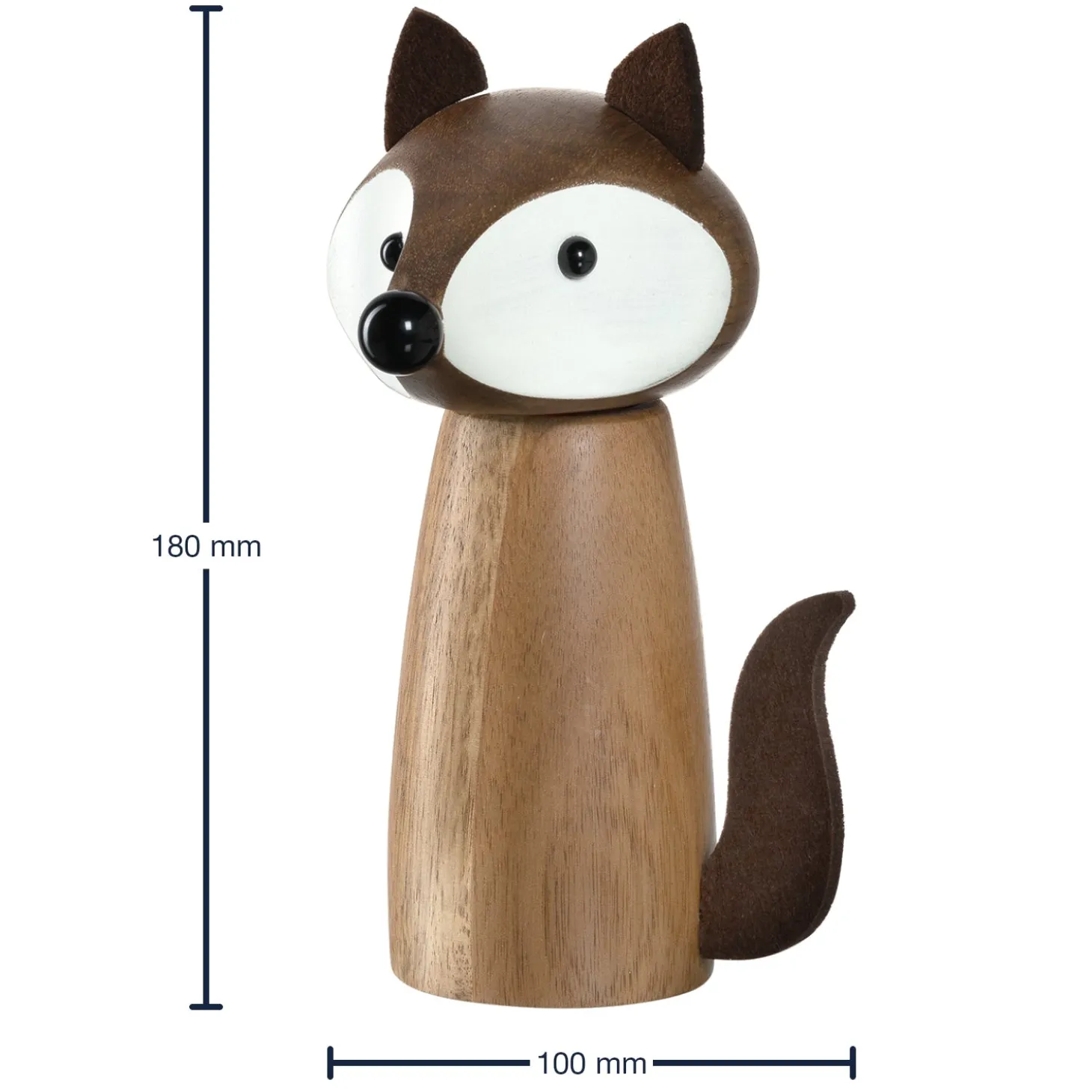 Gewürzmühle Holz CUCINA braun Fuchs