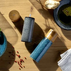 Gewürzmühle MATERA 17 cm blau