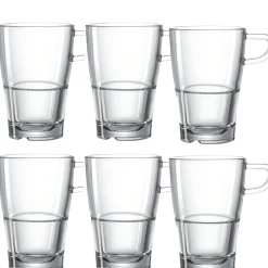 Glastasse SENSO 350 ml stapelbar 6er-Set