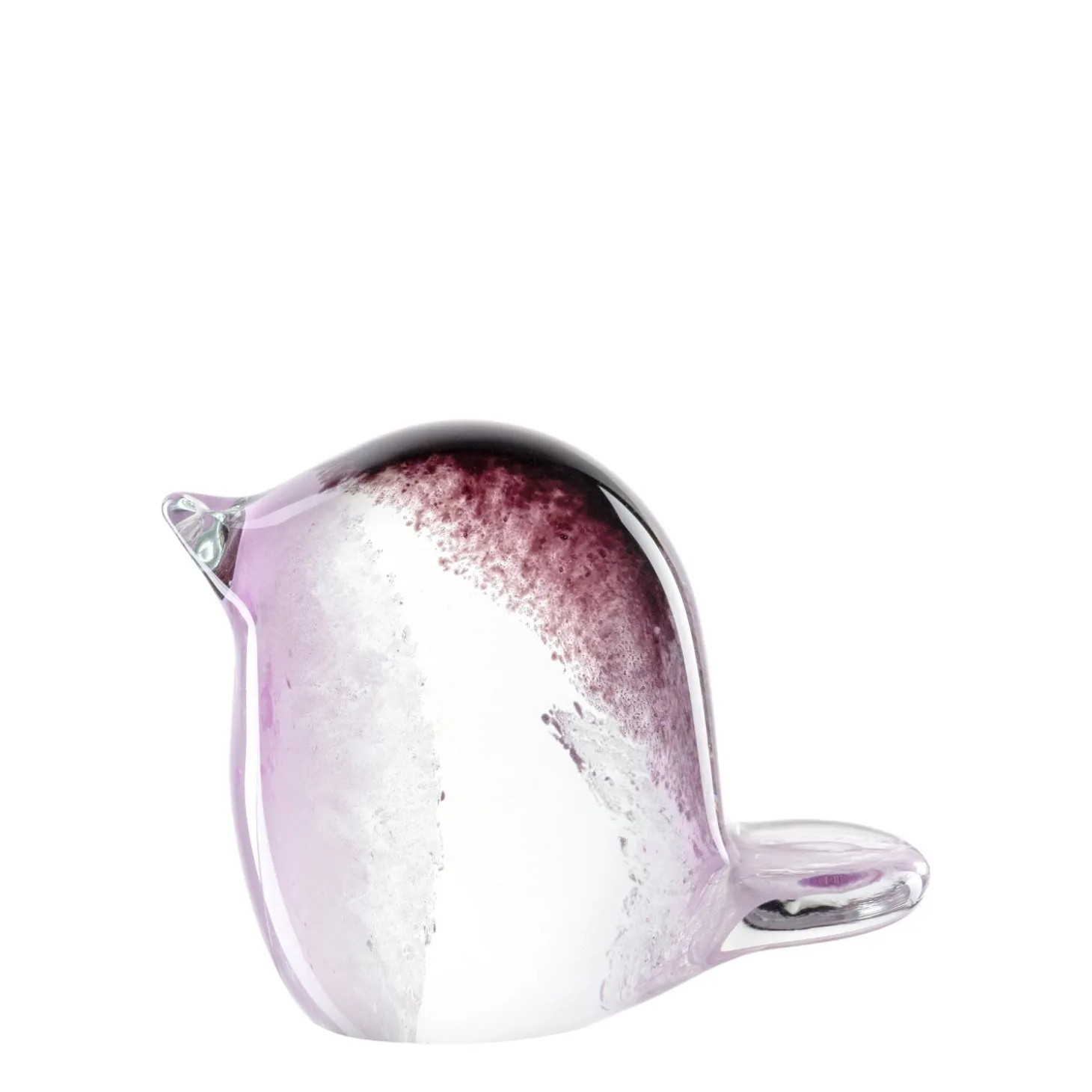 Glasvogel VIVACE 7 cm rosé/lila