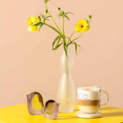 Glasvogel VIVACE 7 cm rosé/lila