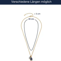 Halskette ALINE 45 cm gold