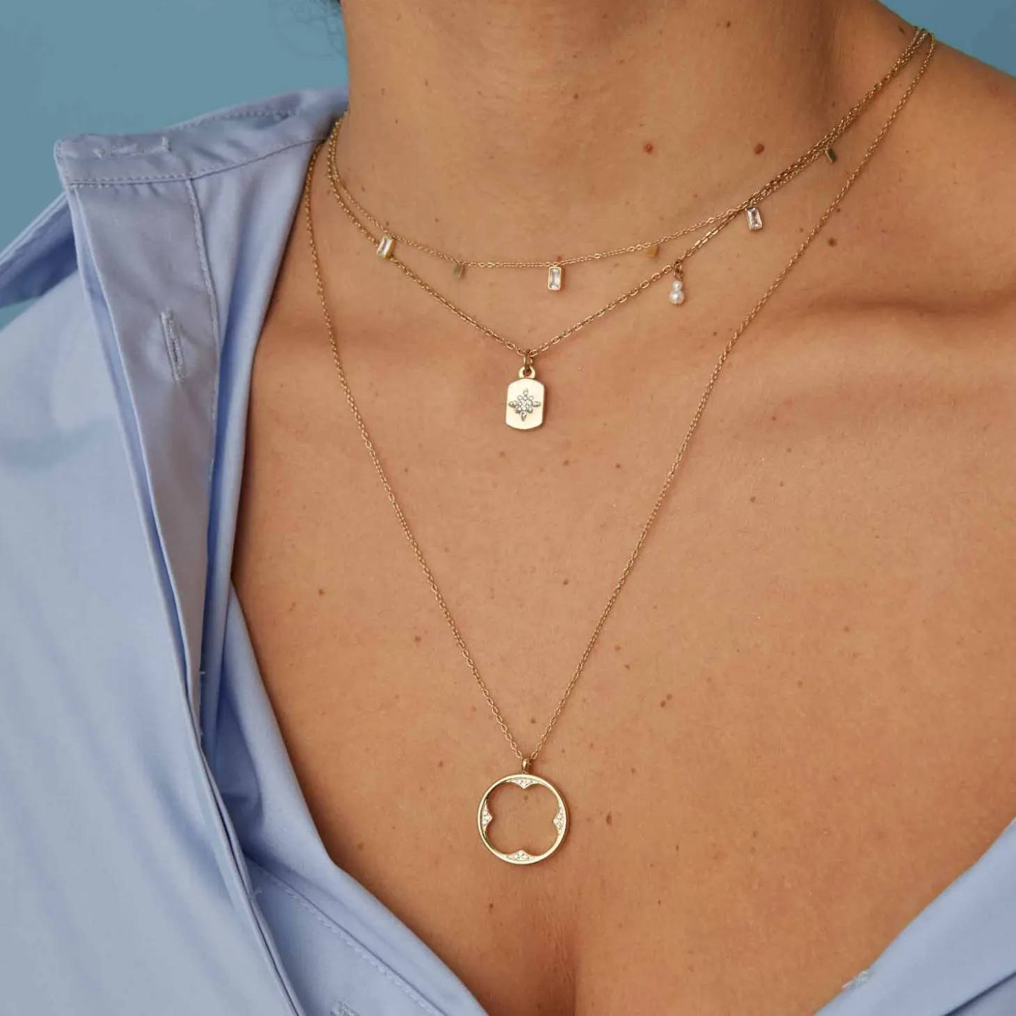 Halskette AMARILA 42 cm gold CIAO