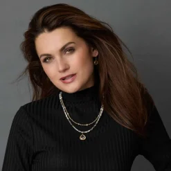 Halskette BERNADETTE 50 cm gold