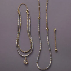 Halskette BERNADETTE 50 cm gold